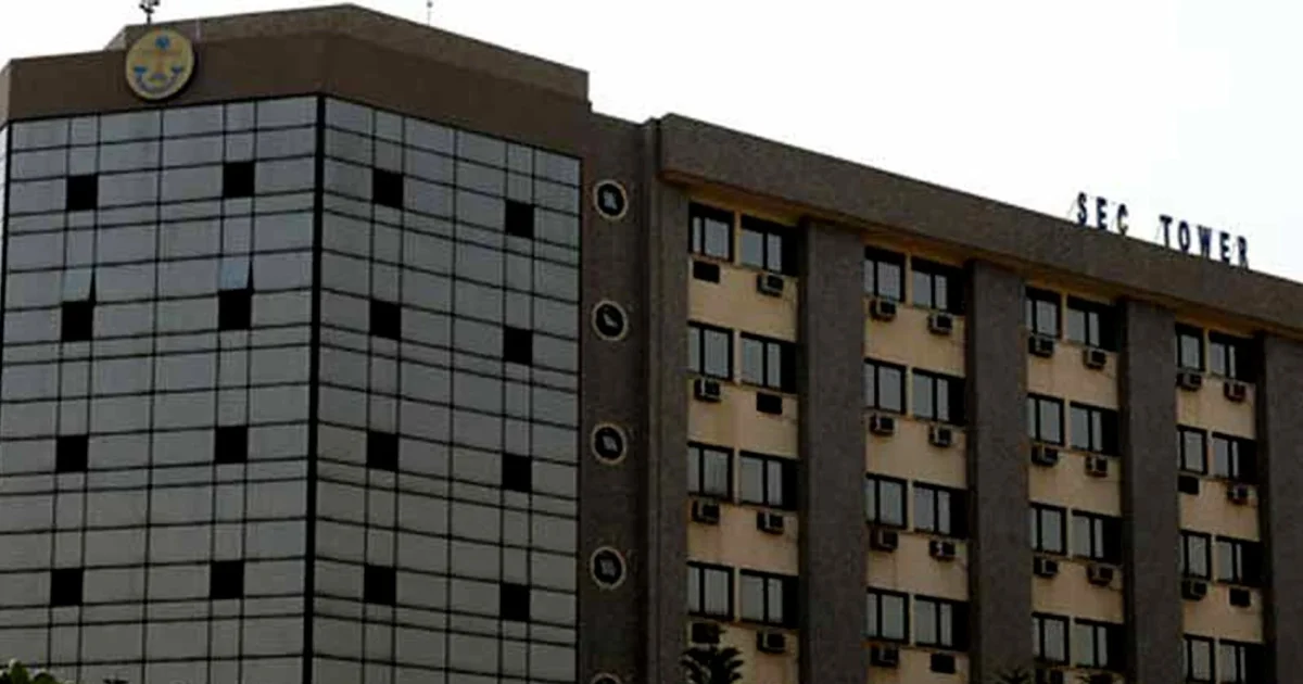 Nigerian Securities and Exchange Commission (SEC) building in Abuja.