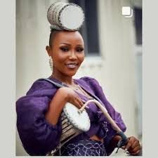 Abike Ilu Uses Drum Hairstyle to Promote Yoruba Heritage